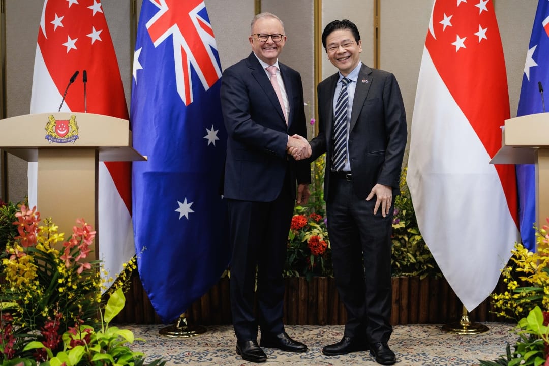 PM Lawrence Wong at the Joint Press Conference with Prime Minister of Australia Anthony Albanese on 10 Apr 2026